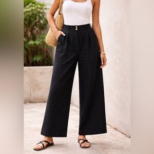 Ilana Kohn Wide Leg Pant - Black, size S